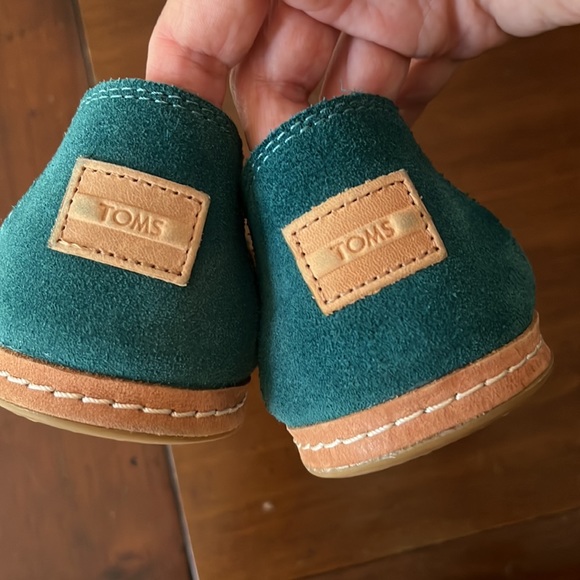 TOMS Suede Leather Alpargata / Espadrille - Picture 3 of 5